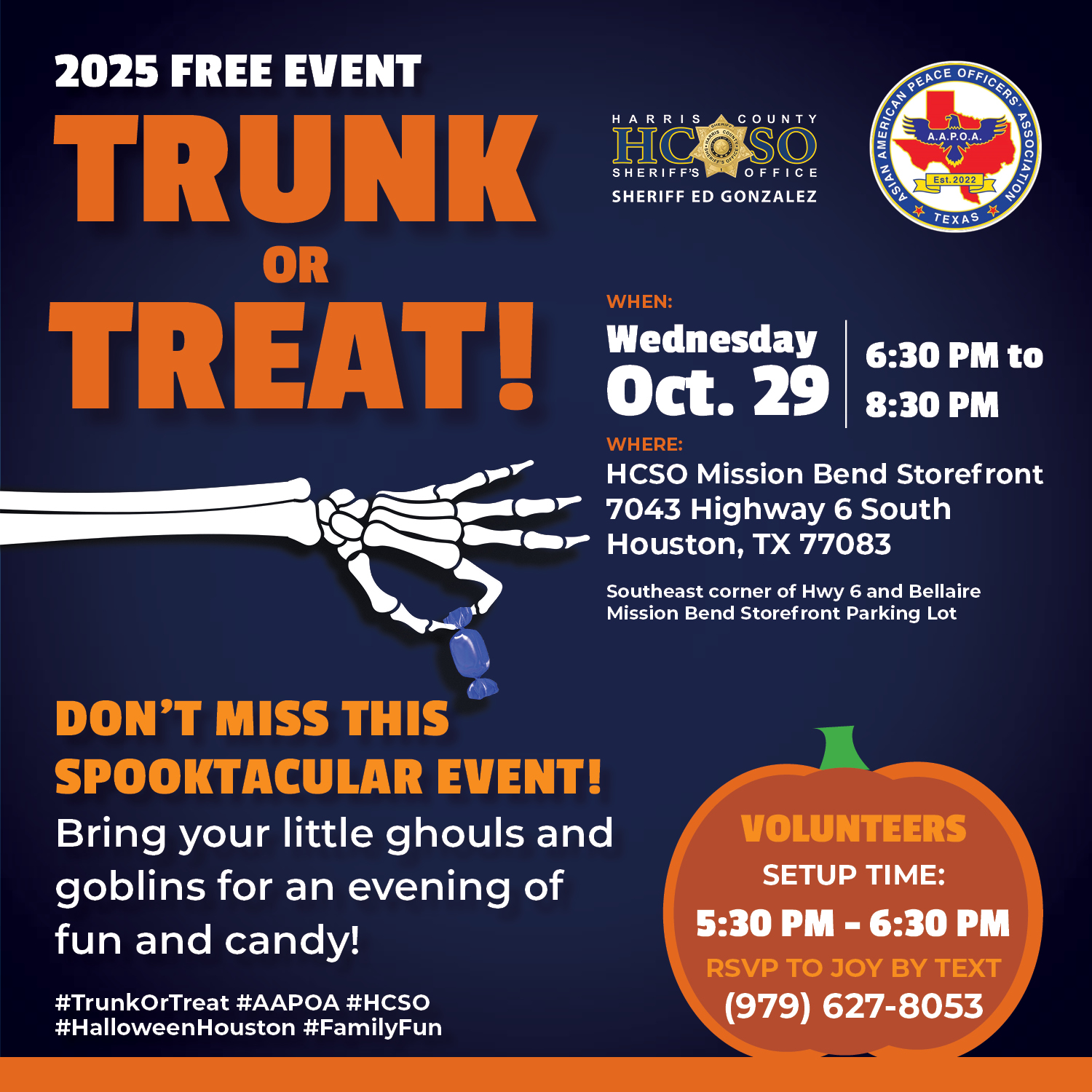 TrunkOrTreat Announcement–2025 trunk or treat